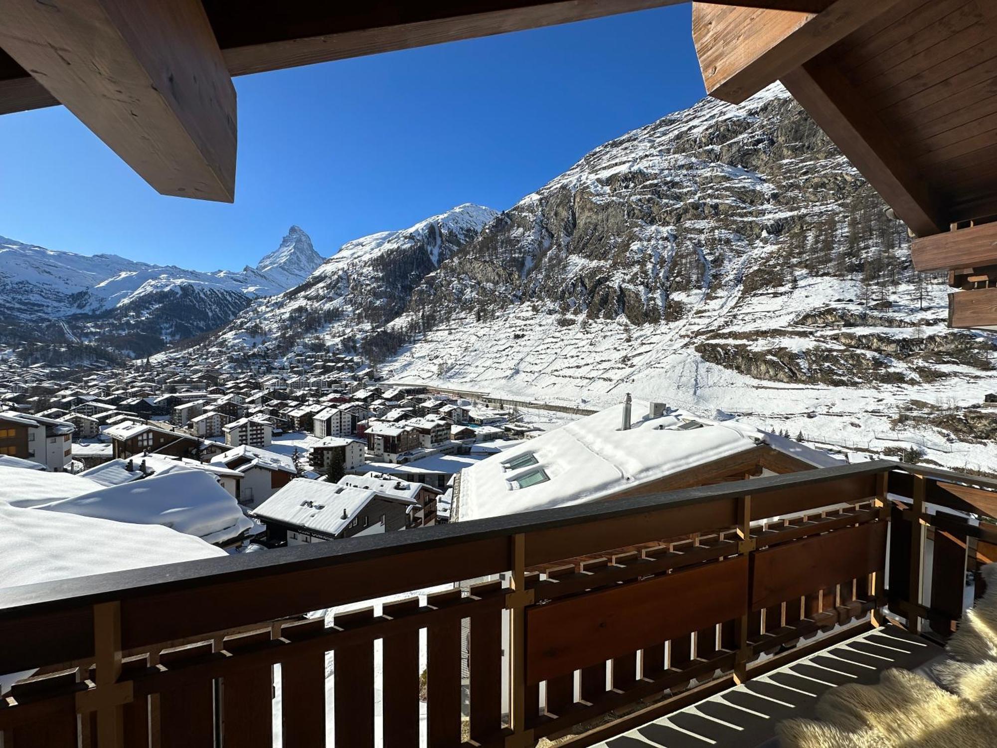 Appartamento Modern Self-catering With Matterhorn Views Zermatt